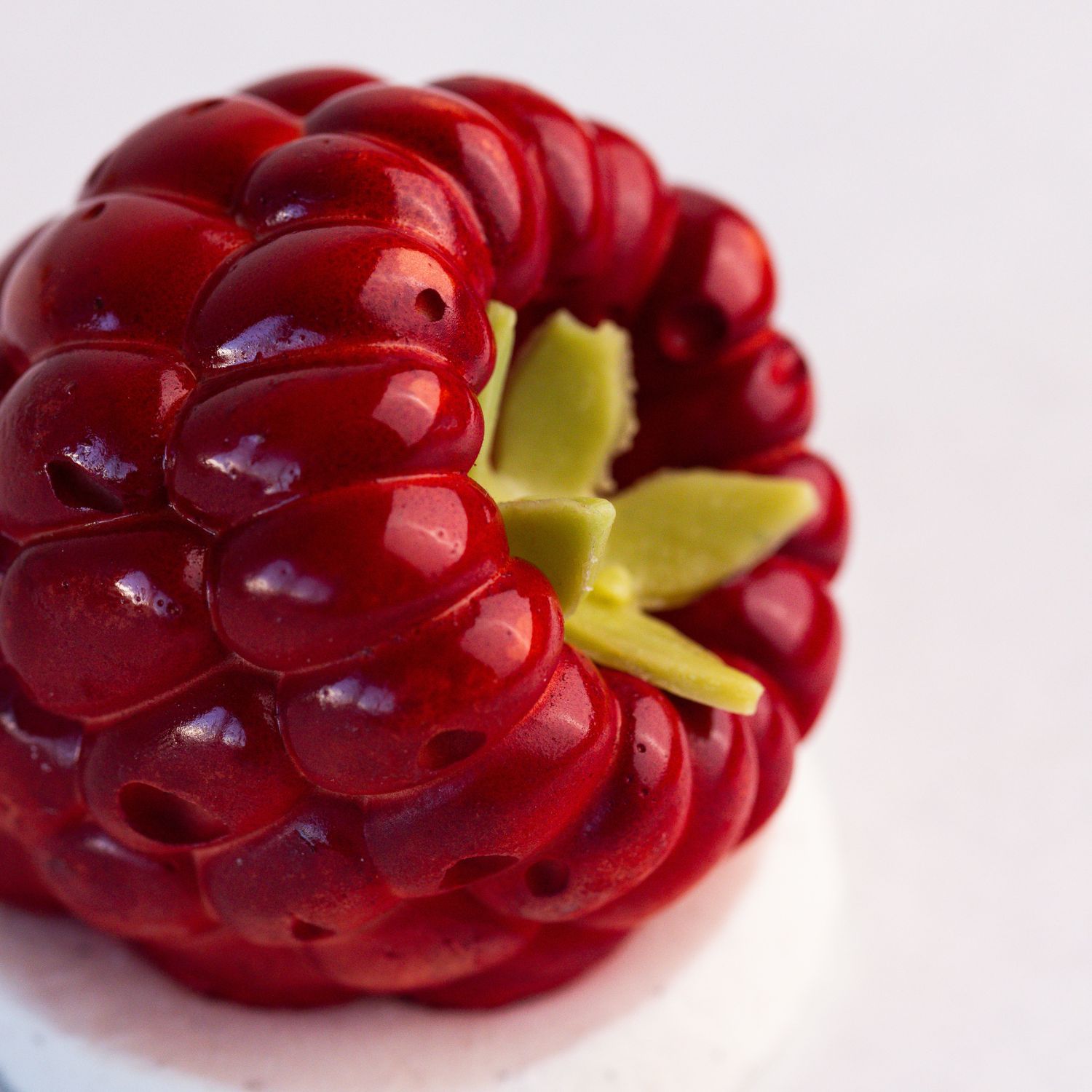 framboise trompe l'oeil glace sorbet