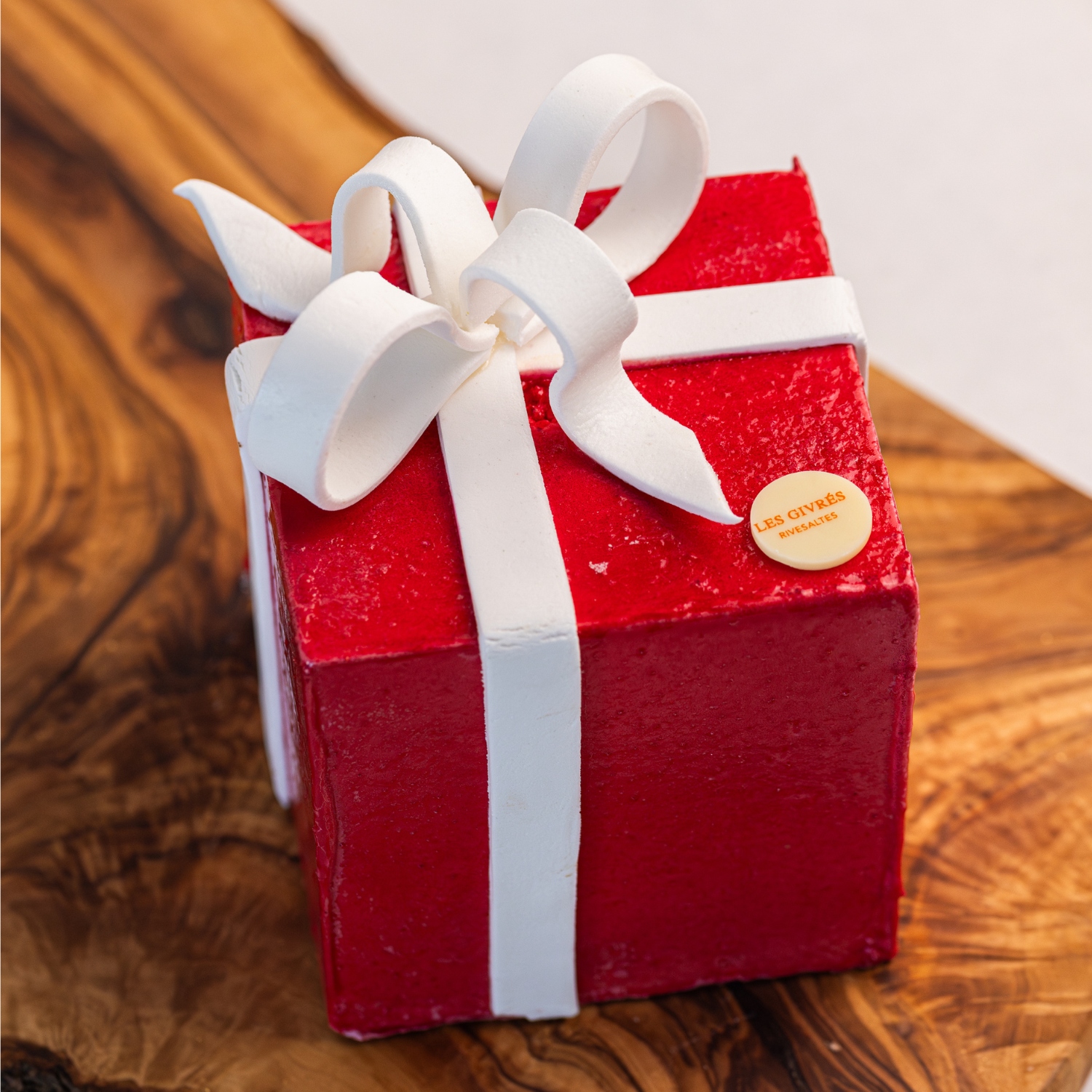 Le cube cadeau fraise