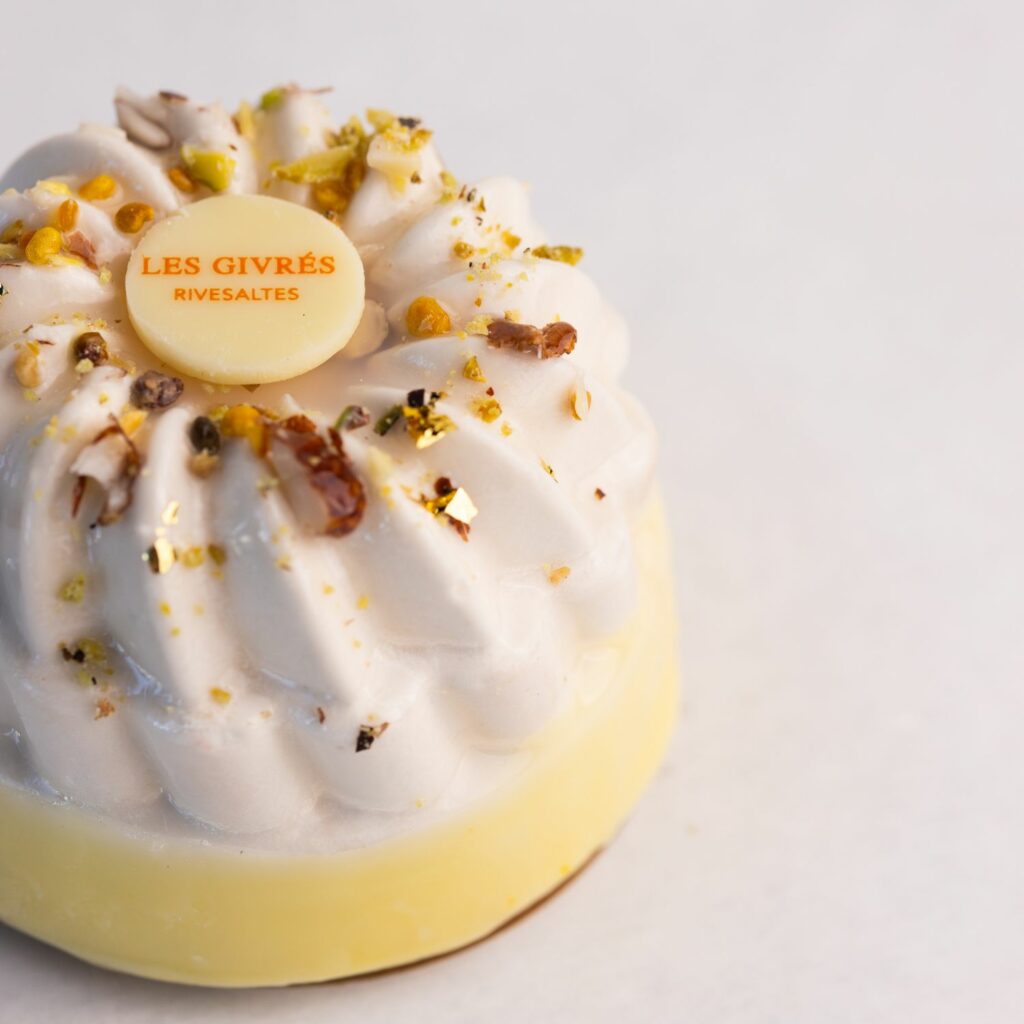 dessert glace nougat poire patisserie