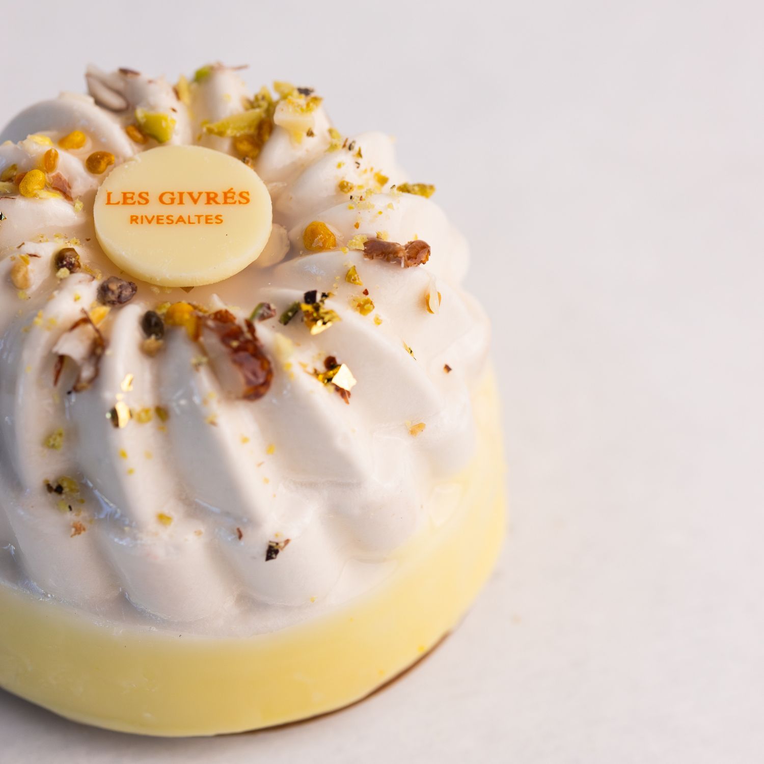 dessert glace nougat poire patisserie