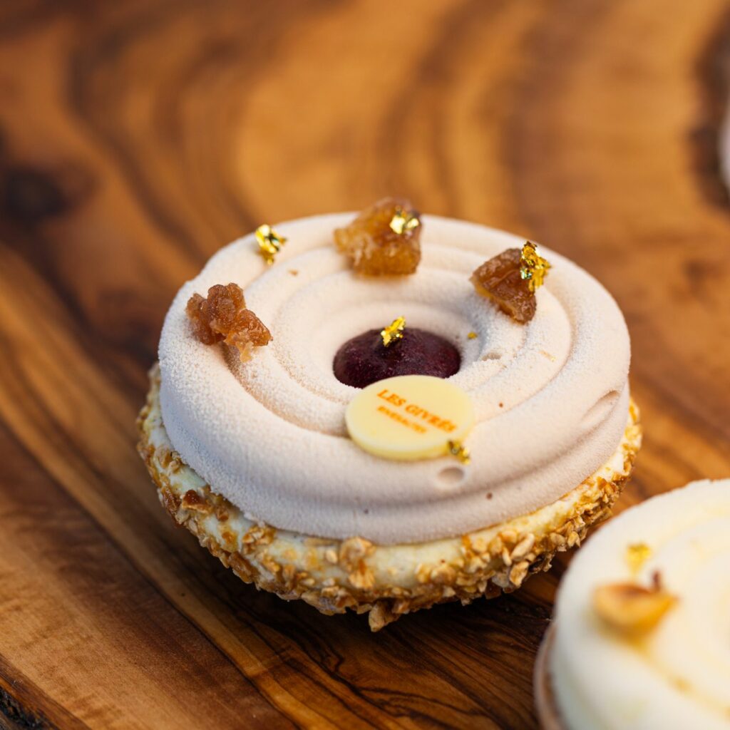 mont blanc dessert marron vanille cassis gateau