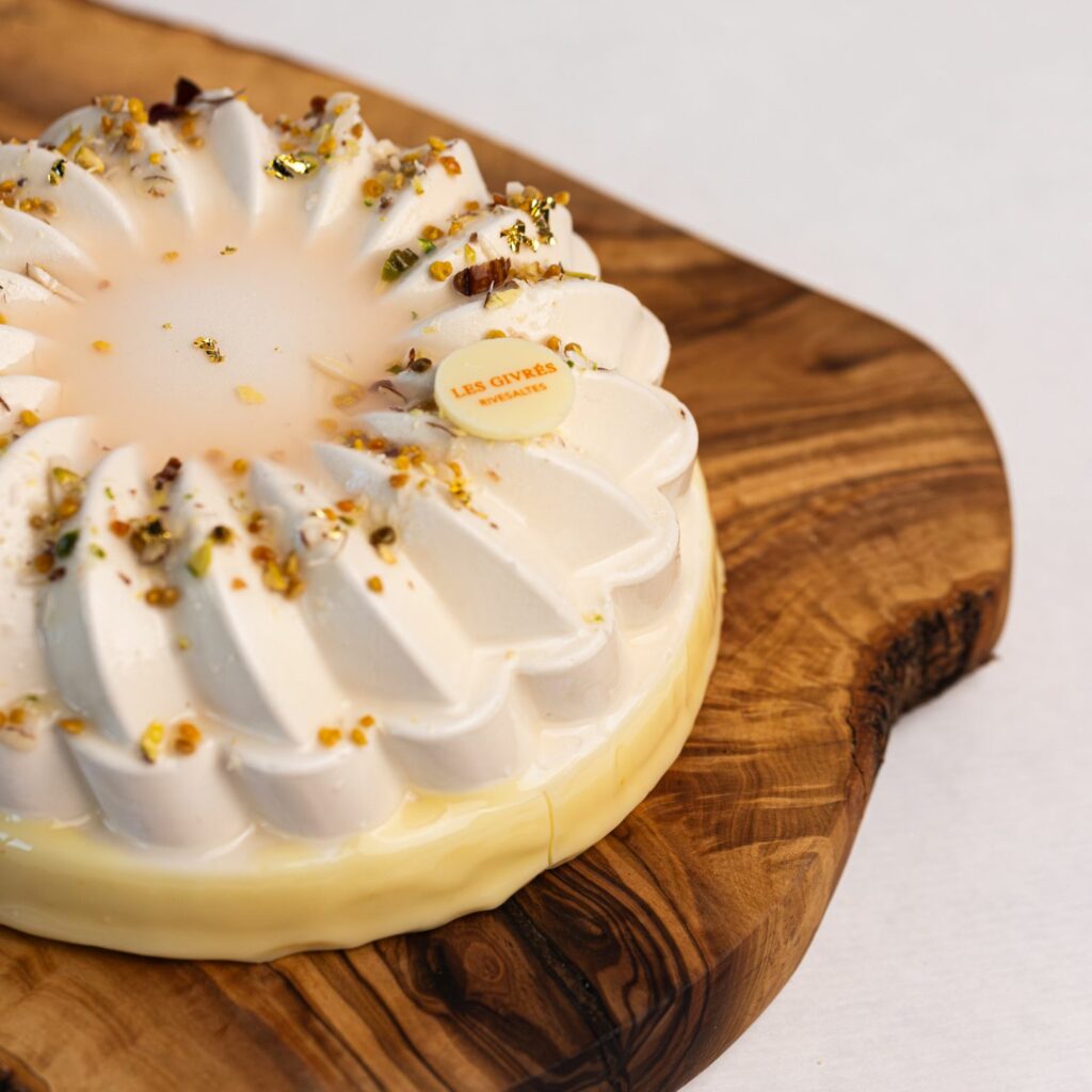 NOUGAT GLACÉ POIRE SORBET DESSERT