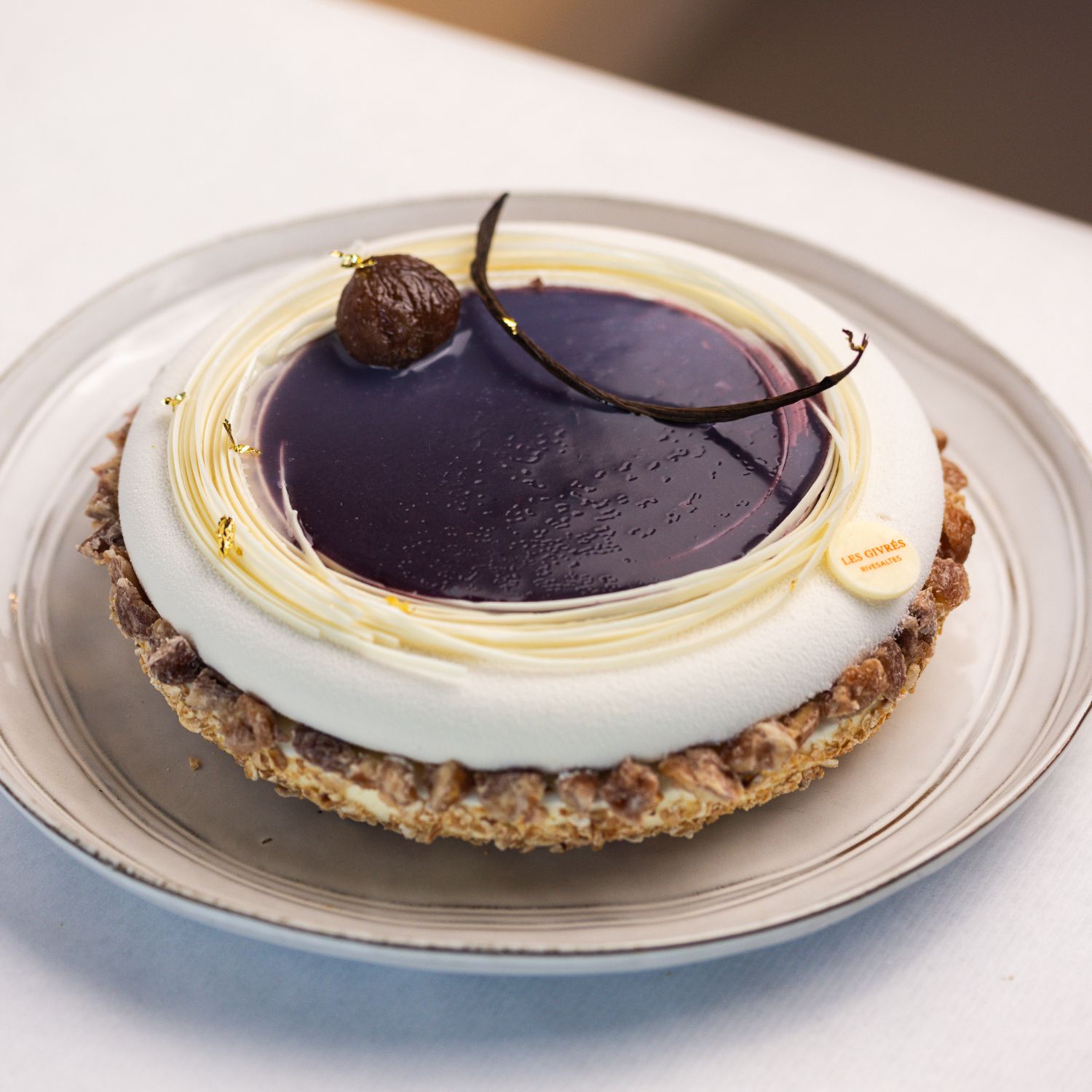 MONT BLANC MARRON CASSIS GLACE DESSERT