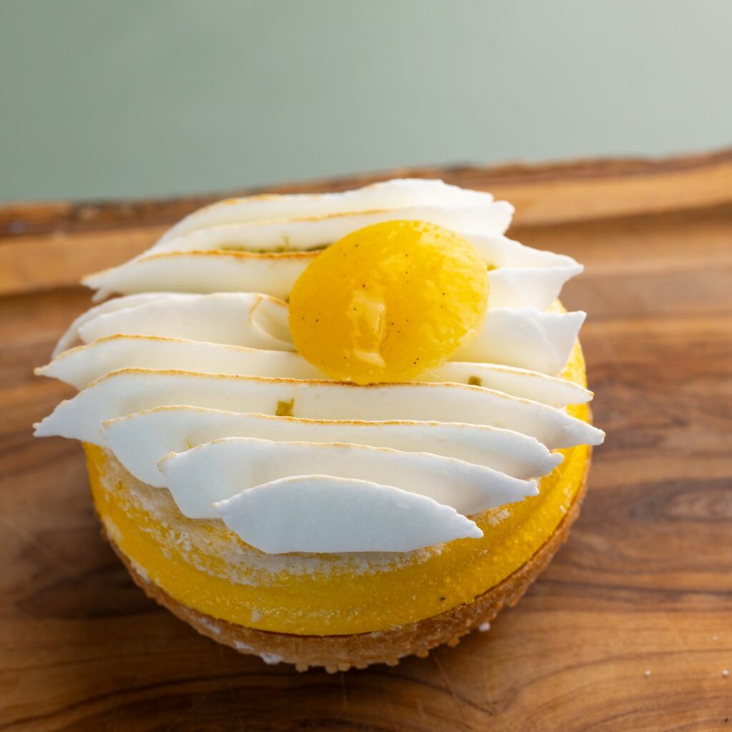 tarte citron sorbet individuel meringue