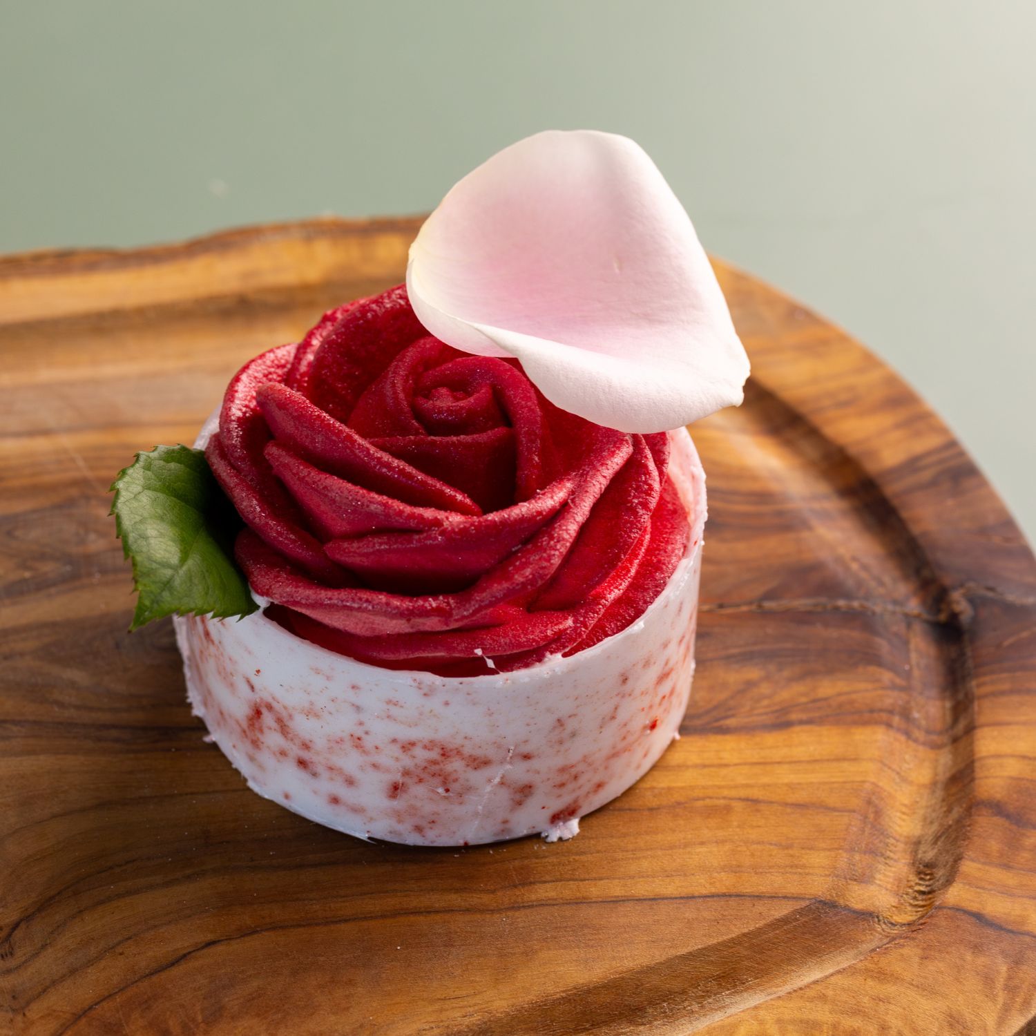 TROMPE L'oeil glace fraise citron fleur perpignan